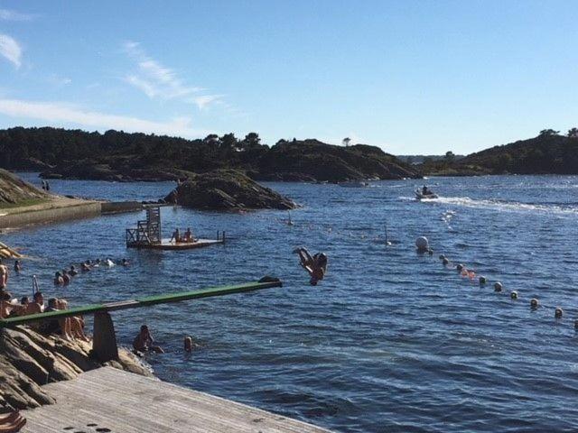 Sjonaer Idyll Daire Kristiansand Dış mekan fotoğraf